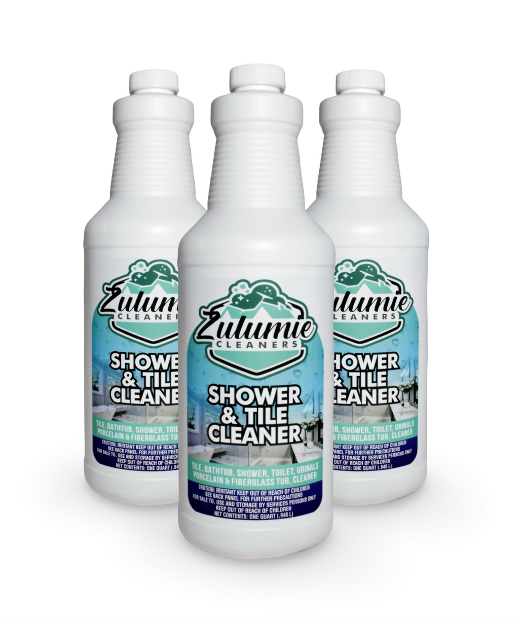 Zulumie - Shower & Tile Cleaner - 3 Pack